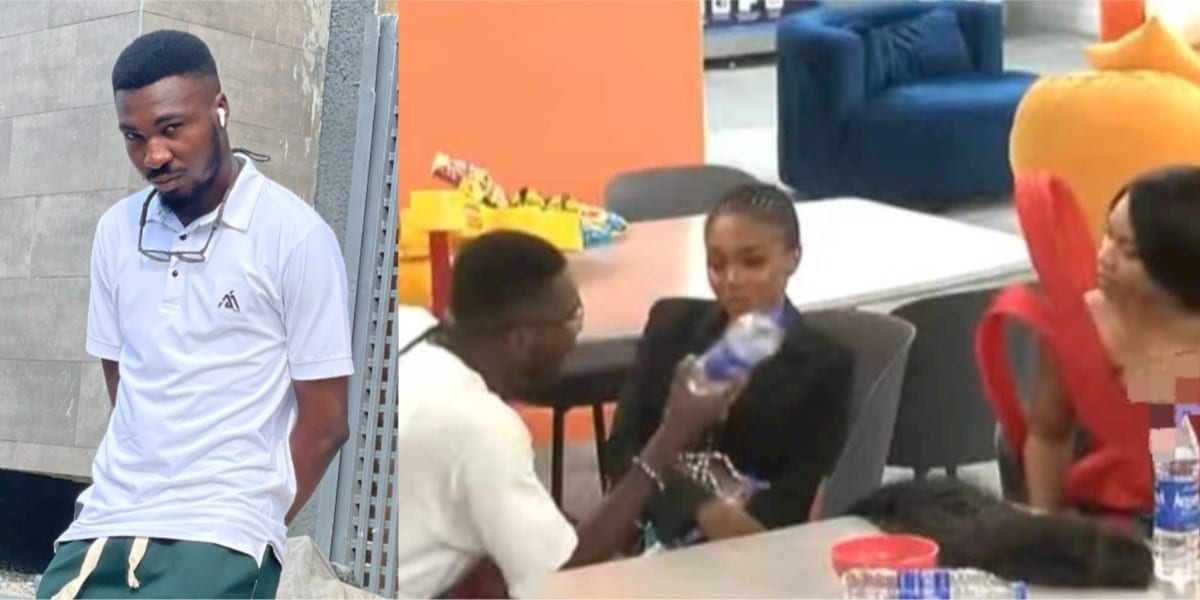 BBNaija S9 Toby Advises Victoria to Loosen Up and Connect with